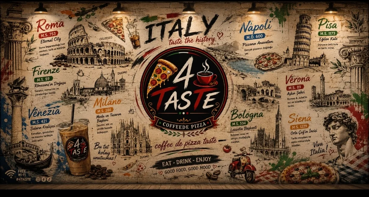 4 TASTE COFFEDE PIZZA